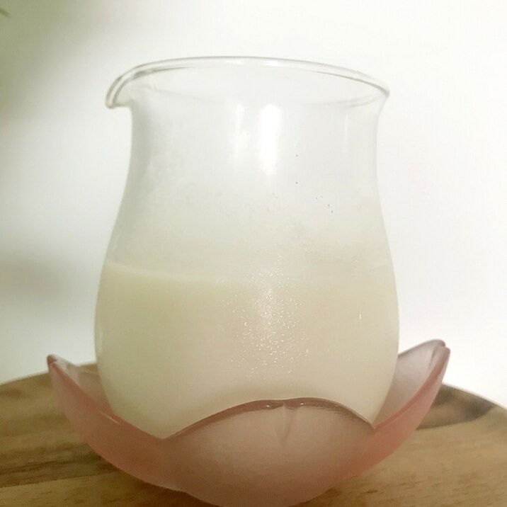 ひな祭りに簡単手作り ミキサーde 白酒